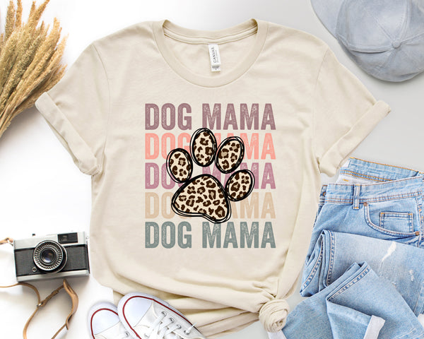 Dog Mama - Bella + Canvas Jersey Tee