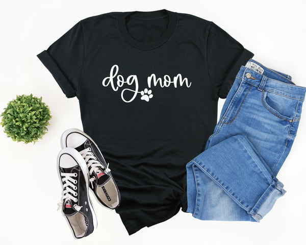 Dog Mom - Bella + Canvas Jersey Tee