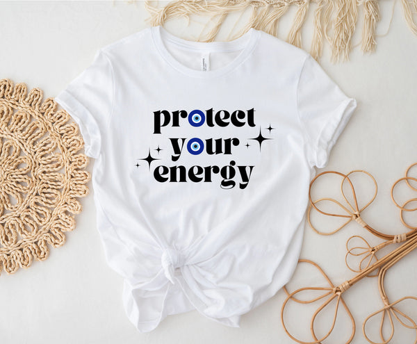 Protect Your Energy - Bella + Canvas Jersey Tee